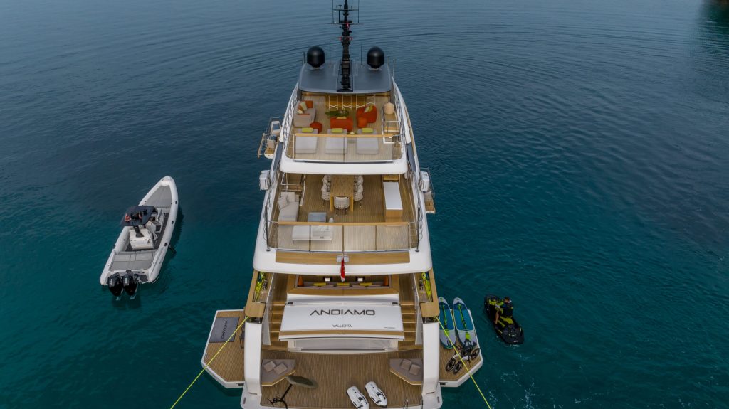 Andiamo yacht charter